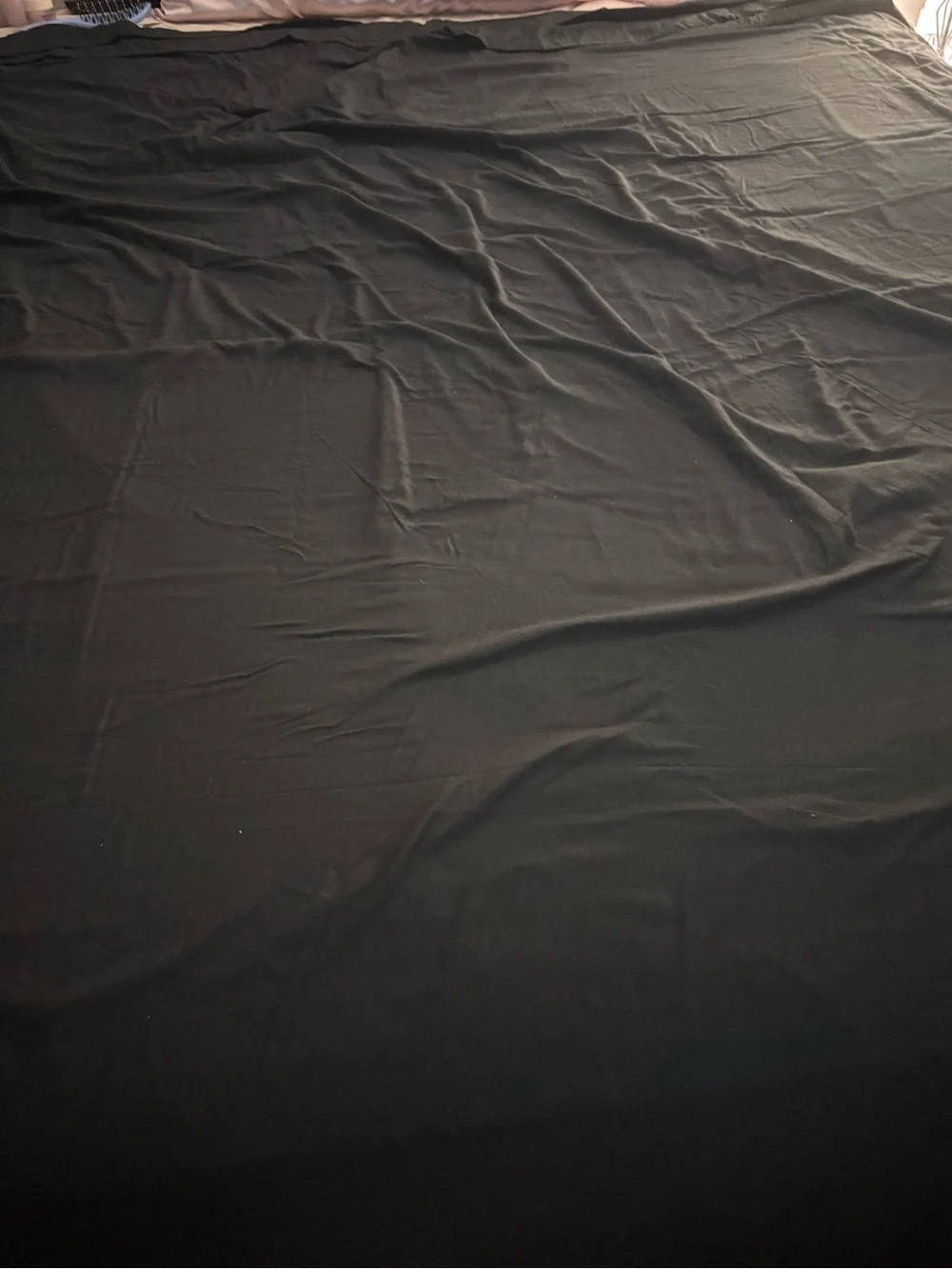 Black Solid Bed Sheet - Classic Home Bedding